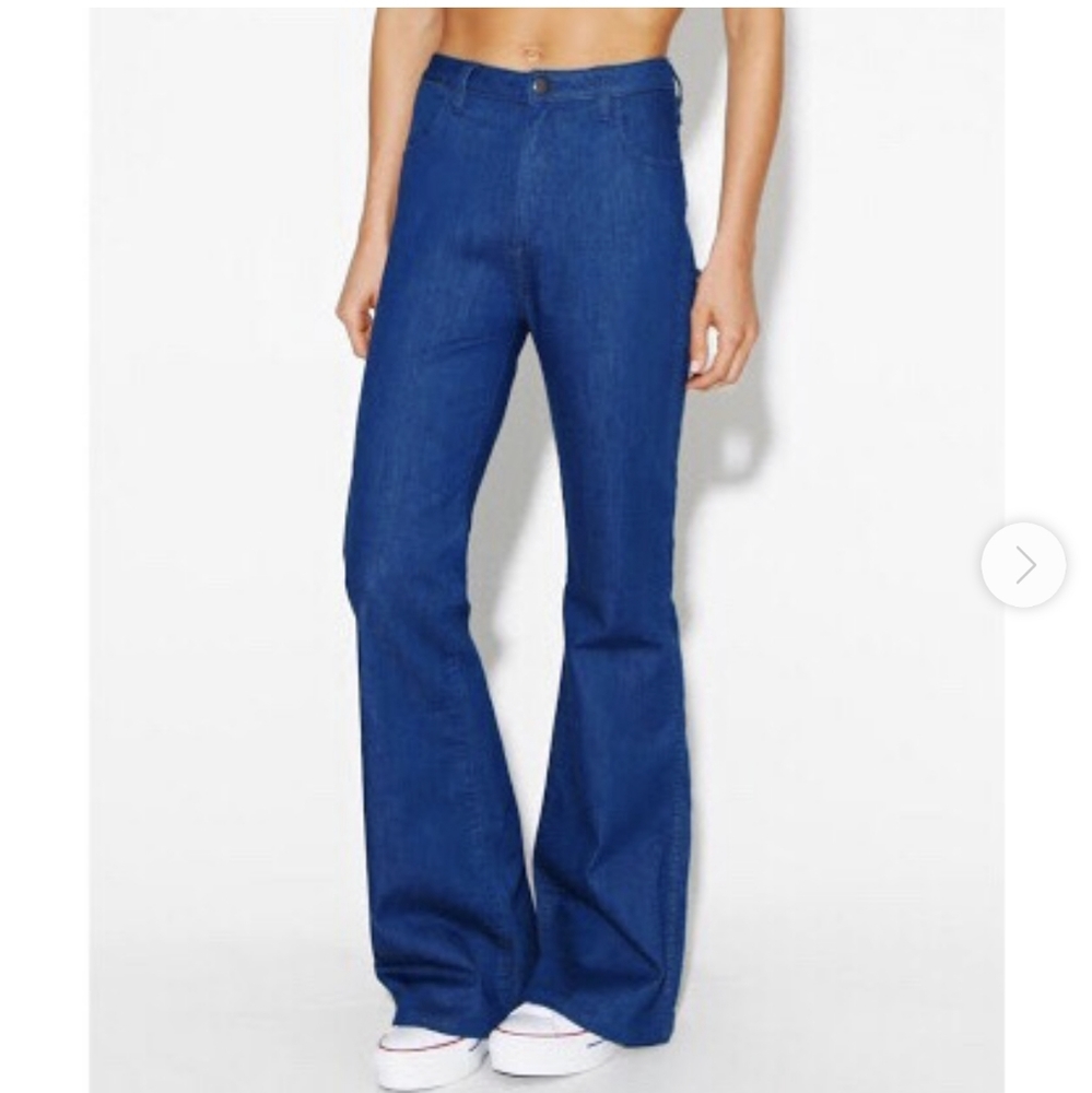 Wrangler 10 Hi Bells High Rise Flare Denim Jeans